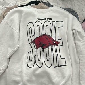 arkansas crewneck